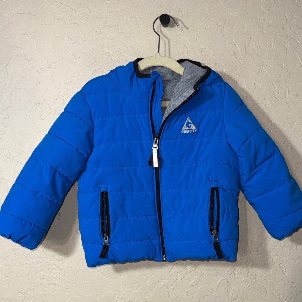 Gerry 2t blue winter snow puffer coat